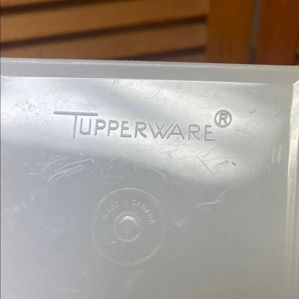 Vintage Tupperware Translucent Kitchen Storage Container - Picture 2 of 16
